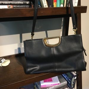 Vintage Giani Bernini Black Bag